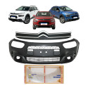 Parachoque Citroen C4 Cactus 2018 19 20 21 A 2024 C/grade Preto