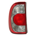 Sinaleira Traseira Vw Saveiro G4 2006 2007 2008 2009 Fumê Le Esquerdo/motorista Vermelho/fumê
