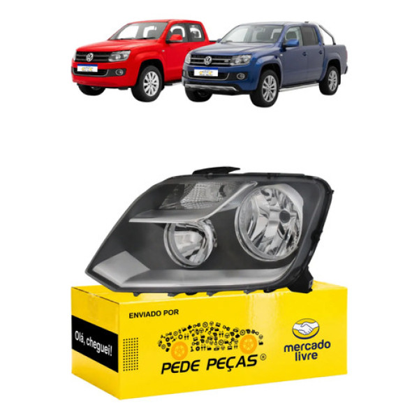 Farol Sinaleira Vw Amarok 2010 11 12 13 A 2016 C/avaria Le Esquerdo/motorista