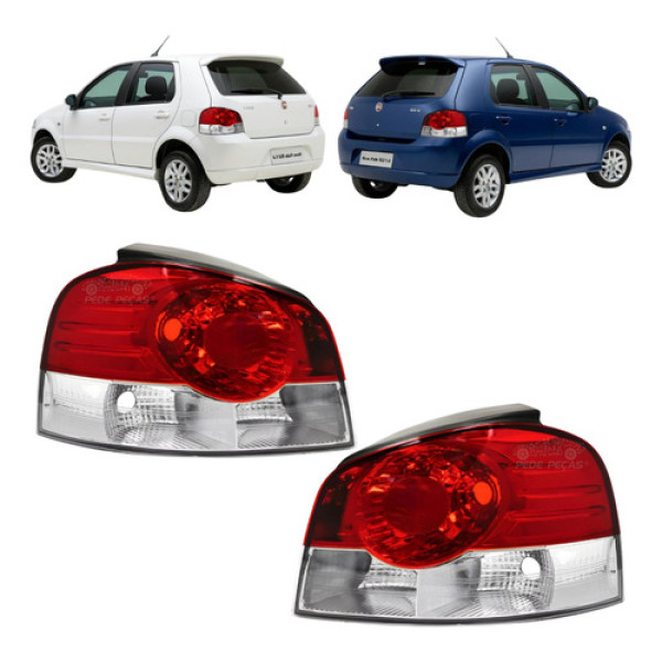 Par Lanterna Palio 2008 A 2011 Bicolor Fire Elx Attractive