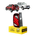 Lanterna Esquerdo Duster 2016 2017 2018 2019 2020 Led Esquerdo/motorista Vermelho