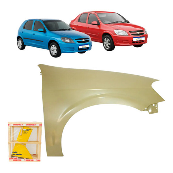 Paralama Direito Celta Prisma 2007 08 09 10 11 12 13 A 2016