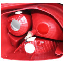 Lanterna Peugeot 207 Hatch 2008 2009 A 2015 Grade Cromada Ld Direito/passageiro Vermelho