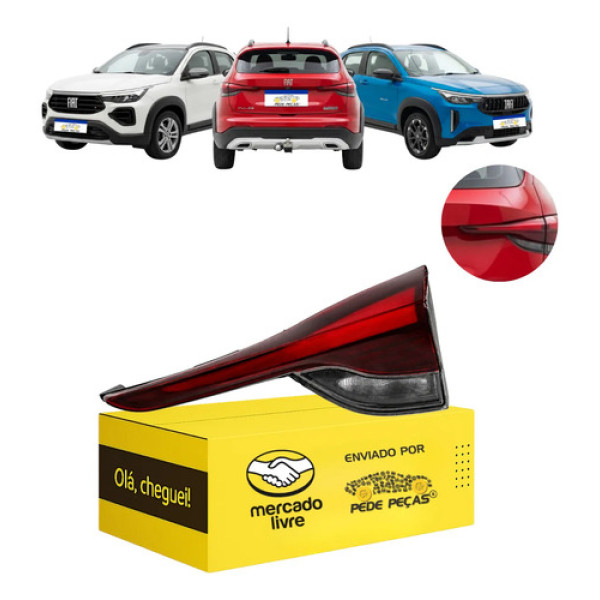 Sinaleira Tampa Fiat Pulse Abarth 2022 23 24 A 2026 C/led Ld Direito/passageiro