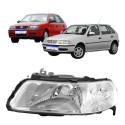 Farol Vw Gol Saveiro Parati G3 1999 2000 2001 2002 A 2005 Le