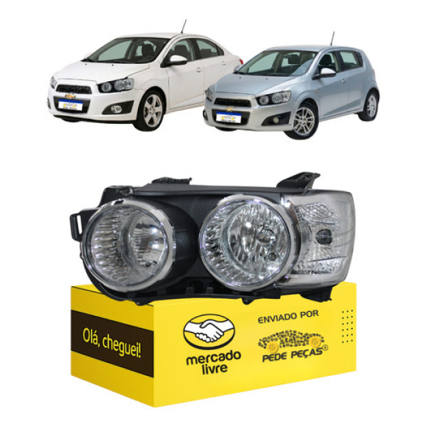 Farol Sinaleira Gm Sonic 2012 2013 2014 Lt Ltz Effect L.e Esquerdo/motorista