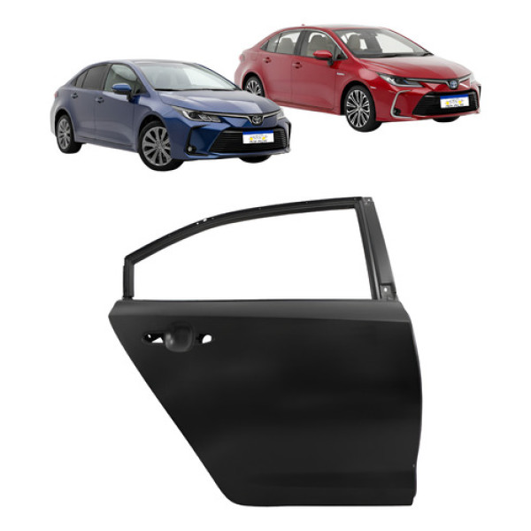 Porta Traseira Direita Corolla 2020 2021 2022 2023 2024 2025 Direito Passageiro Preto Porta Traseira Direita Corolla 2020 2021 2022 2023 2024 2025 Direito Passageiro Preto