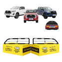 Grade Inferior Parachoque Dianteiro Hilux 2021 22 23 A 2026 Preto