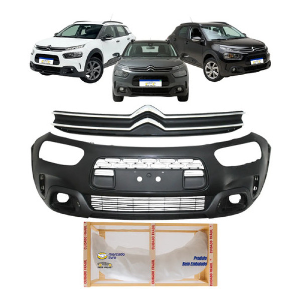 Parachoque Citroen C4 Cactus Shine Pack 2018 A 2024 Completo