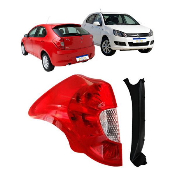 Lanterna Com Suporte Jac J3 Hatch 2011 A 2015 Com Lampada Le