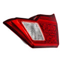 Sinaleira Traseira Tampa Direita Honda City 2015 2016 2017 Direito/passageiro Vermelho/cristal