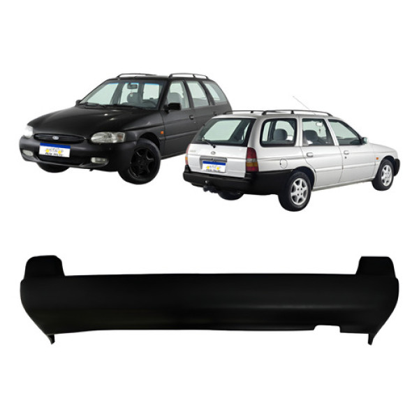 Parachoque Traseiro Ford Escort Wagon 1997 A 2003 Com Espuma Parachoque Traseiro Ford Escort Wagon 1997 A 2003 Com Espuma