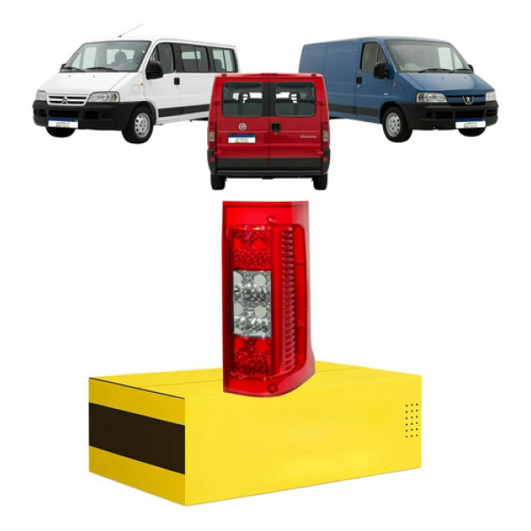 Sinaleira Lanterna Jumper Boxer Ducato 2008 A 2017 Fume Ld Direito/passageiro Vermelho