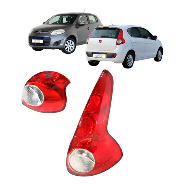 Lanterna Palio Sinaleira Traseira 2013 A 2019 L.d Attractive Direito/passageiro Vermelho