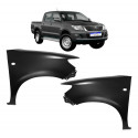 Paralama Toyota Hilux 2012 2013 2014 2015 Furo Pisca Novo