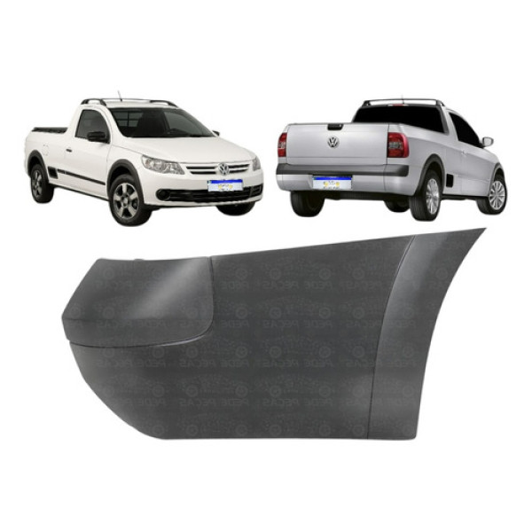 Polaina Volkswagen Saveiro G5 G6 2009 A 2016 Direito S/furo