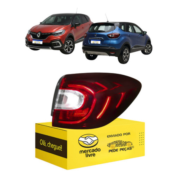 Lanterna Renault Captur 2017 2018 2019 2020 2021 2022 Nova