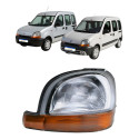 Farol Esquerdo Renault Kangoo 1997 1998 A 2008 Pisca Ambar