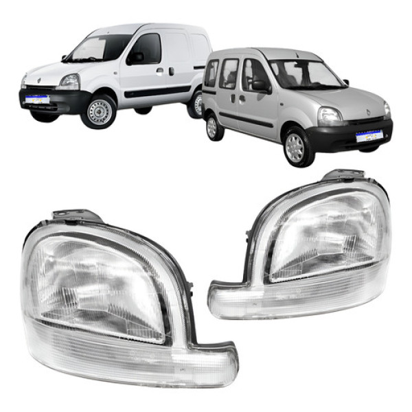 Farol Renault Kangoo 1998 1999 A 2007 Sportway Expression Rl