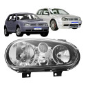 Par Farol Volkswagen Golf 2001 2002 A 2007 Sem Auxiliar Novo