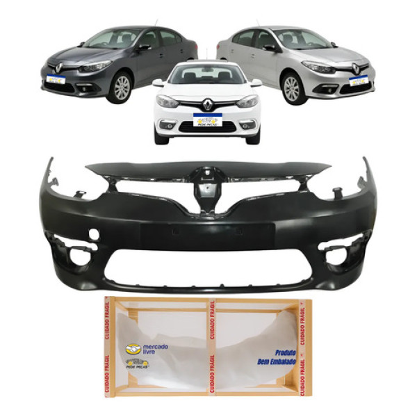 Parachoque Dianteiro Renault Fluence 2015 A 2018 Novo Preto