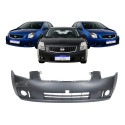 Para-choque Dianteiro Nissan Sentra Com Furo 2007 A 2009