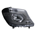 Farol Ld Mercedes Sprinter 2017 A 2019 Manual Mascara Cinza
