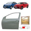 Porta Dianteira Vw Virtus 2017 18 19 20 21 22 23 A 2026 Le Dianteira Esquerdo Cinza