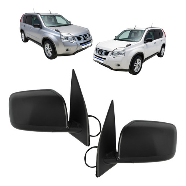 Par Retrovisor Nissan X-trail 2008 A 2014 C/aquecimento Par