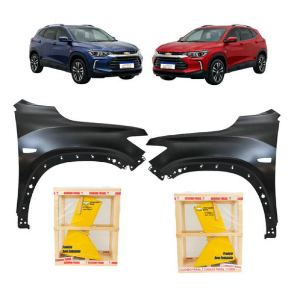 Par Paralama Gm Tracker 2020 2021 2022 2023 2024 Com Pisca