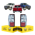Par Lanterna Ford Ranger 2010 2011 2012 Nova Ambos Lados Vermelho Cristal