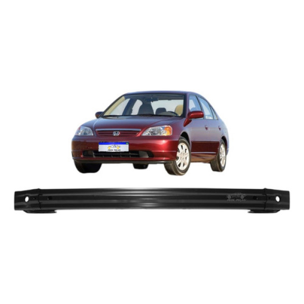 Alma Lamina Parachoque Dianteiro Honda Civic 2001 A 03 Novo