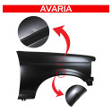 Paralama Ford F-1000 F-4000 Xl Xlt 1996 97 1998 C/avaria Ld