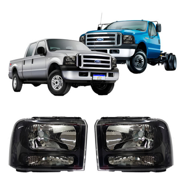 Farol F250 F350 F4000 1998 1999 2000 2001 2002 2003 A 2019
