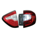 Par Kit Lanterna Captur 2017 2018 2019 2020 2021 2022 Led Ambos Lados Vermelho