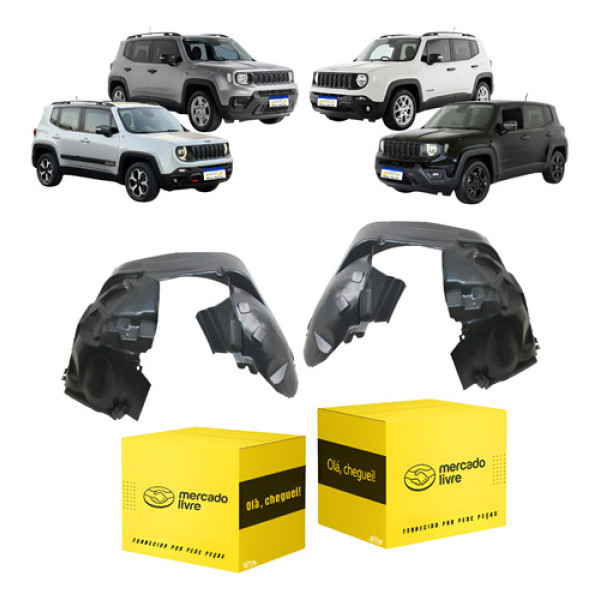 Par Parabarro Lameiro Dianteiro Renegade 2015 A 2025