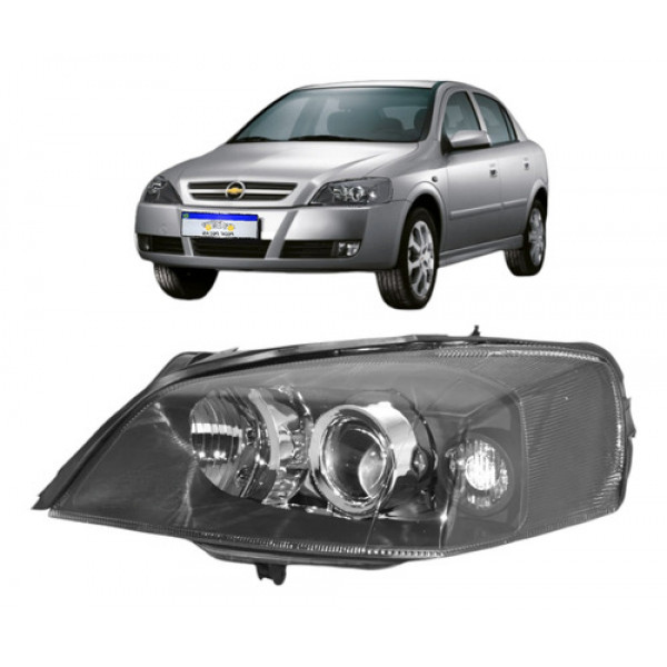 Farol Astra Mascara Negra 2005 2006 2007 2008 A 2011 Le