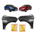 Par Paralama Fiat Grand Siena Attractive Essence 2012 A 2021