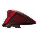 Lanterna Traseira Canto Hb20 Hatch 2023 24 25 2026 S/led Ld Direito/passageiro Vermelho