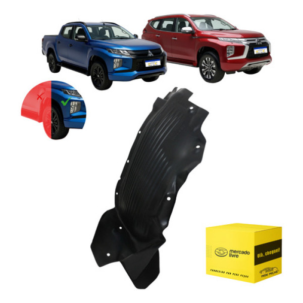 Parabarro Dianteiro Dakar L200 2021 A 2025 Anterior L.d