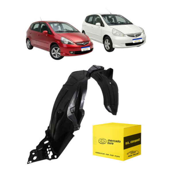 Parabarro Direito Dianteiro Fit 2003 04 2005 2006 2007 2008