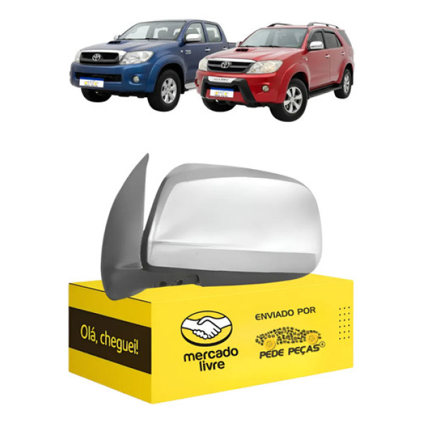 Retrovisor Elétrico Toyota Hilux Sw4 Std Srv 2005 06 A 2011