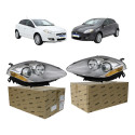 Par Farol Eletrico Fiat Bravo 2011 A 2016 Pisca Ambar Novo Ambos Lados