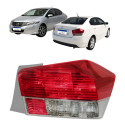 Lanterna Traseira Direita Honda City 2009 2010 2011 2012 Direito/passageiro Vermelho