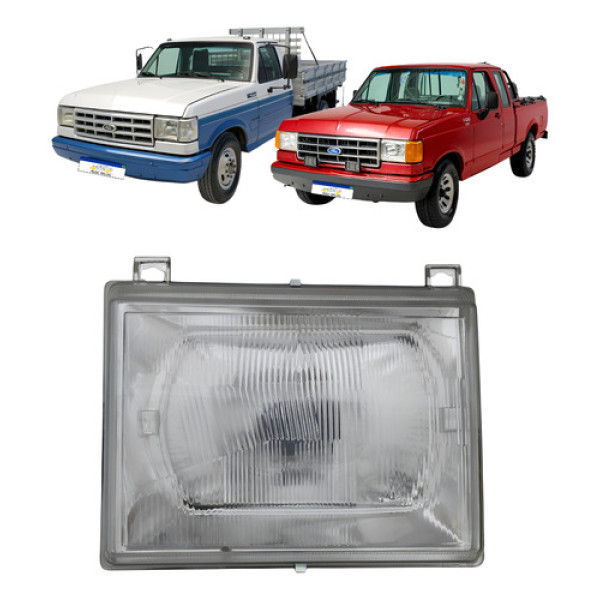 Farol Esquerdo Ford F1000 F4000 1993 1994 1995 Sem Suporte Esquerdo/motorista Farol Esquerdo Ford F1000 F4000 1993 1994 1995 Sem Suporte Esquerdo/motorista