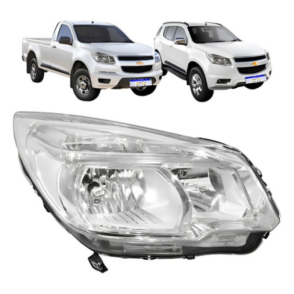 Farol Chevrolet S10 Trailblazer 2012 2013 2014 2015 A 16 Ld Direito/passageiro