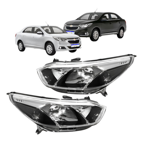 Farol Chevrolet Cobalt 2016 2017 2018 2019 2020 Novo