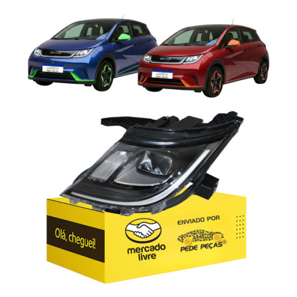 Farol Sinaleira Byd Dolphin 2023 2024 2025 2026 Esquerdo Esquerdo/motorista