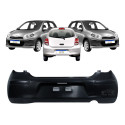 Para-choque Traseiro Nissan March 2011 2012 2013 2014 Novo