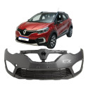 Parachoque Dianteiro Renault Captur 2017 2018 2019 2020 2021 Preto